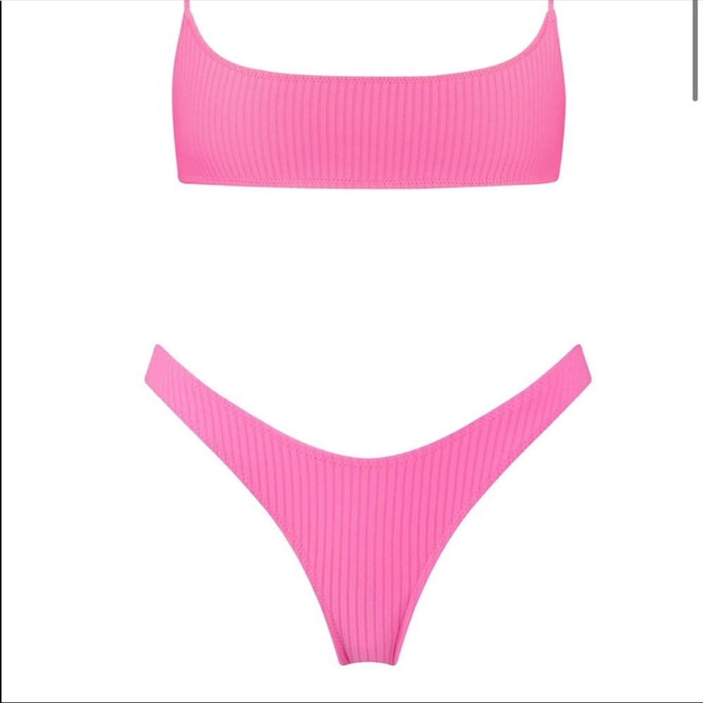 Pink Triangl Bikini.